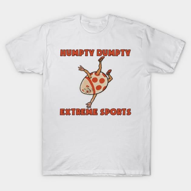 Humpty dumpty extreme sports large vintage design T-Shirt by Captain-Jackson